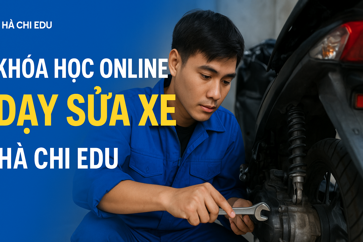 khóa học online dạy sửa xe